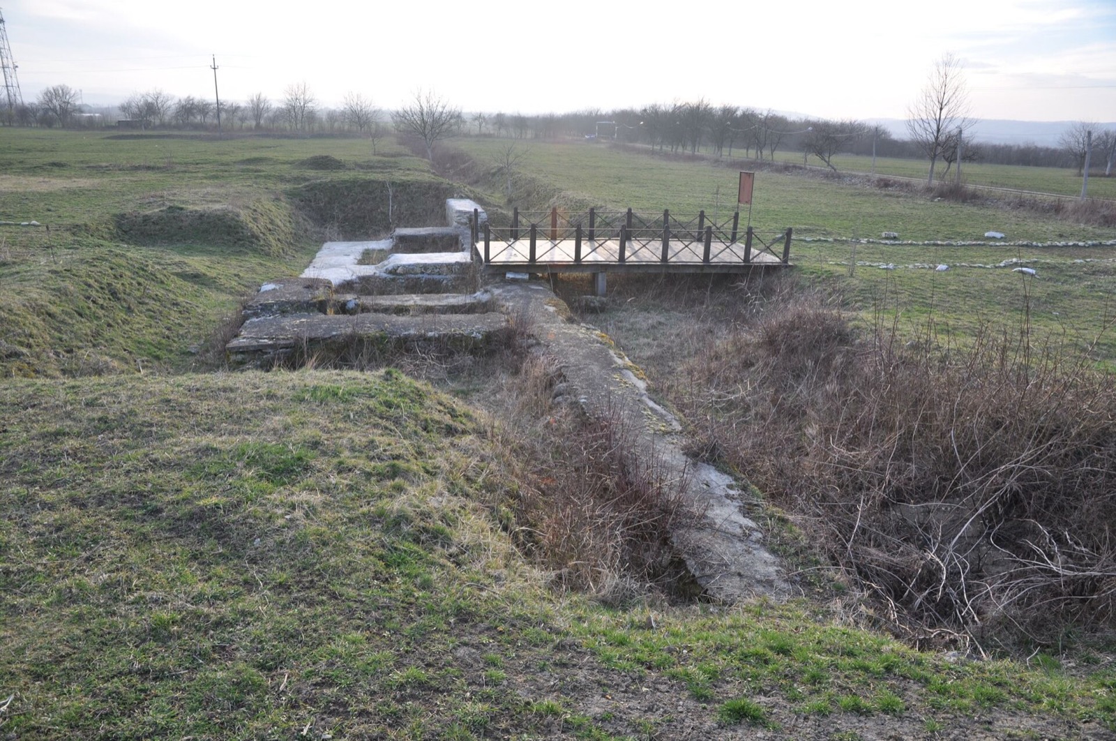 Ruine scoase la lumină în rezervația arheologică